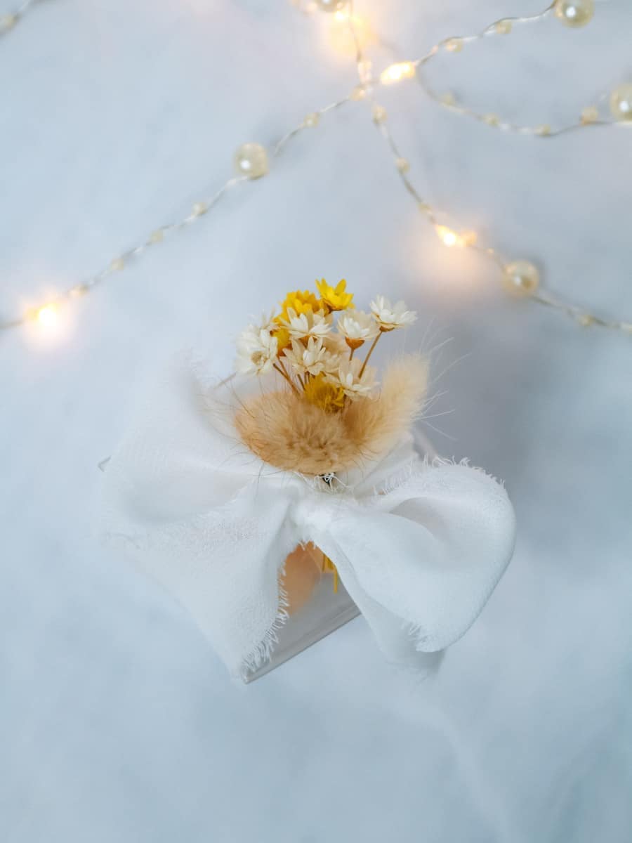 Marturii Nunta BOHO lumanare Bubble/Rose - imagine 6